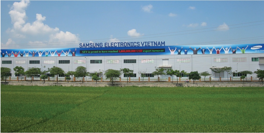 Dự án tại Nhà máy Samsung Thái Nguyên